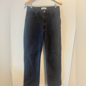 Abercrombie & Fitch Women’s Curve Love Black 90s Relaxed Jeans